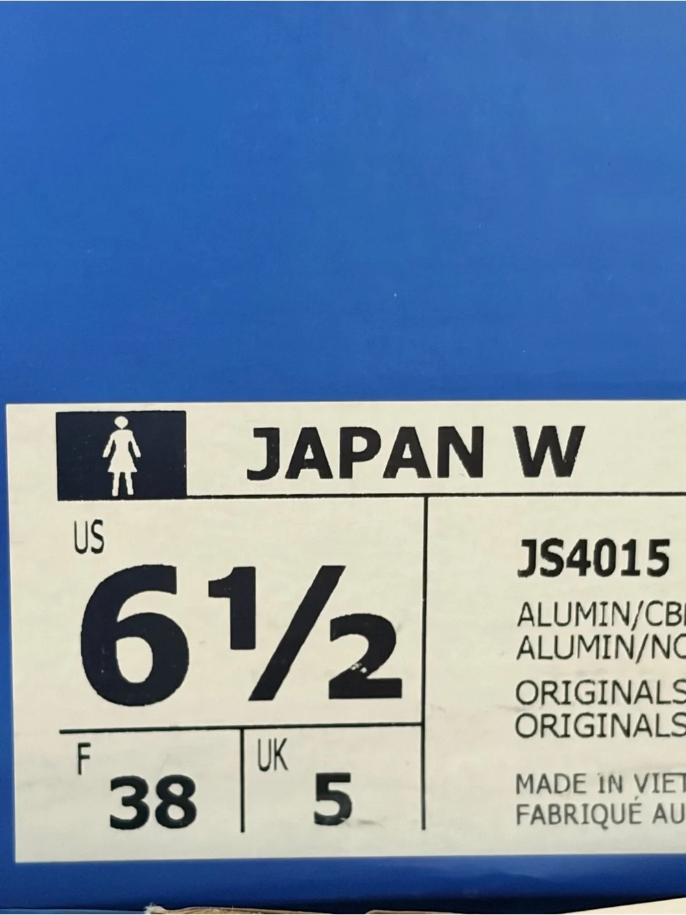 adidas Japan Metallic Silver Sneakers with Black Stripes